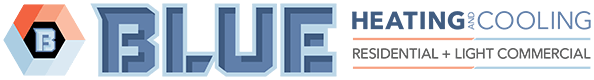 Blue Heating and Cooling logo