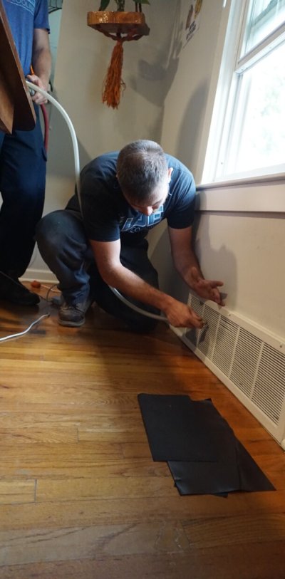 cleaning out vents